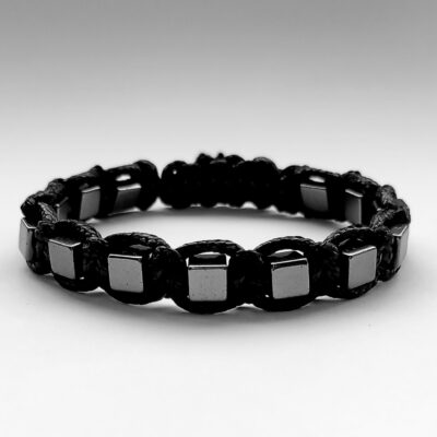 Męska Bransoleta z Hematytu