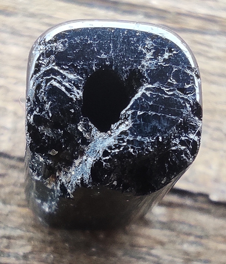 Czarny-Turmalin-Kamień Naturalny w Bransoletce z Kręgu Mocy od Elżbiety Wolnej