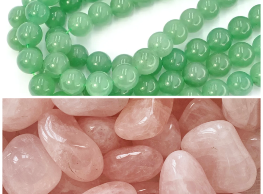 Bransoletki Kwarc Różowy Awenturyn - Miłość Czy Uzdrowienie Serca